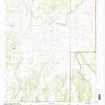 United States Geological Survey Ponderosa Tank, NM (1999, 24000-Scale) digital map