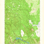 United States Geological Survey Pondosa, CA (1961, 62500-Scale) digital map