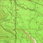 United States Geological Survey Pondosa, CA (1961, 62500-Scale) digital map