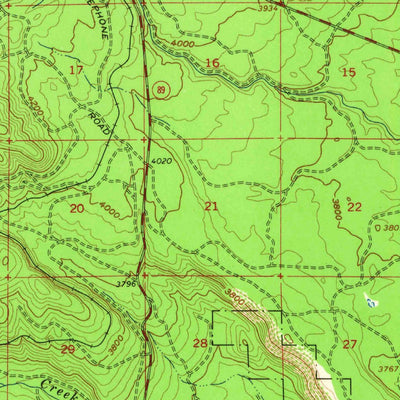 United States Geological Survey Pondosa, CA (1961, 62500-Scale) digital map
