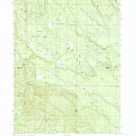 United States Geological Survey Pondosa, CA (1990, 24000-Scale) digital map