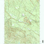 United States Geological Survey Pondosa, CA (1998, 24000-Scale) digital map
