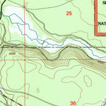 United States Geological Survey Pondosa, CA (1998, 24000-Scale) digital map