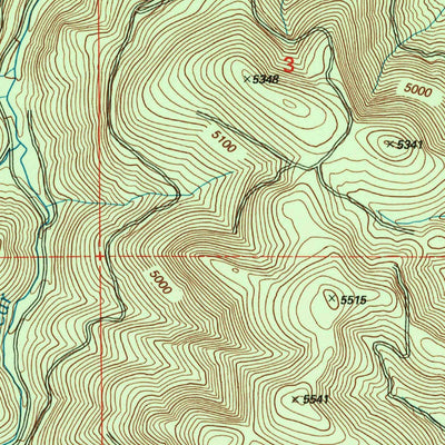 United States Geological Survey Pondosa, CA (1998, 24000-Scale) digital map