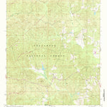 United States Geological Survey Pondville, AL (1979, 24000-Scale) digital map