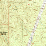 United States Geological Survey Ponina Butte, OR (1988, 24000-Scale) digital map