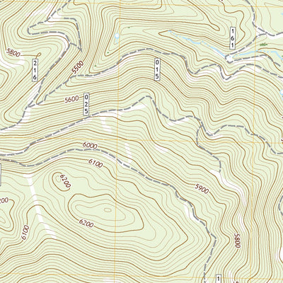 United States Geological Survey Ponina Butte, OR (2020, 24000-Scale) digital map
