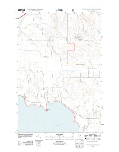 United States Geological Survey Pontchartrain Shores, MI (2011, 24000-Scale) digital map