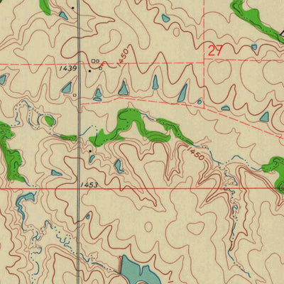 United States Geological Survey Pontiac, KS (1961, 24000-Scale) digital map
