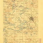 United States Geological Survey Pontiac, MI (1907, 62500-Scale) digital map
