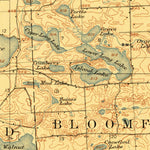United States Geological Survey Pontiac, MI (1907, 62500-Scale) digital map