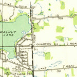 United States Geological Survey Pontiac South, MI (1936, 31680-Scale) digital map