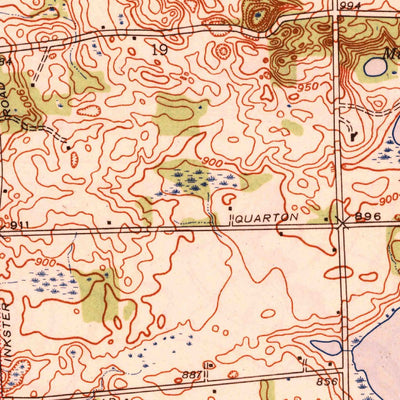 United States Geological Survey Pontiac South, MI (1943, 24000-Scale) digital map
