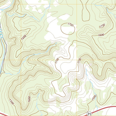 United States Geological Survey Pontotoc, TX (2019, 24000-Scale) digital map