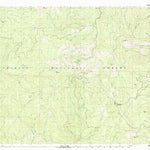 United States Geological Survey Pony Buck Peak, CA (1981, 25000-Scale) digital map