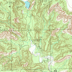 United States Geological Survey Pony Flats, TX (1984, 24000-Scale) digital map