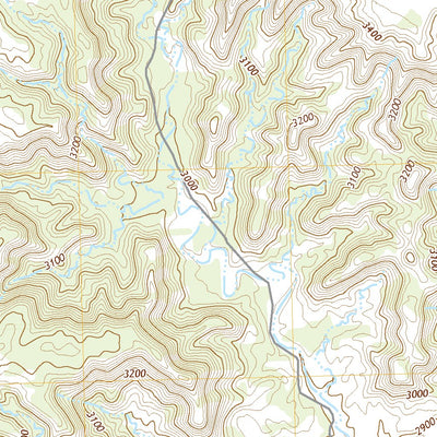 United States Geological Survey Pony Flats, TX (2022, 24000-Scale) digital map