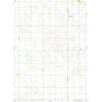 United States Geological Survey Pony Gulch, ND (1978, 24000-Scale) digital map
