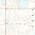 United States Geological Survey Pony Gulch, ND (1978, 24000-Scale) digital map