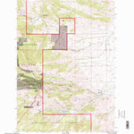 United States Geological Survey Pony, MT (1996, 24000-Scale) digital map