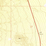 United States Geological Survey Pony Springs, NV (1973, 24000-Scale) digital map
