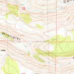 United States Geological Survey Poodle Mountain, NV (1981, 24000-Scale) digital map
