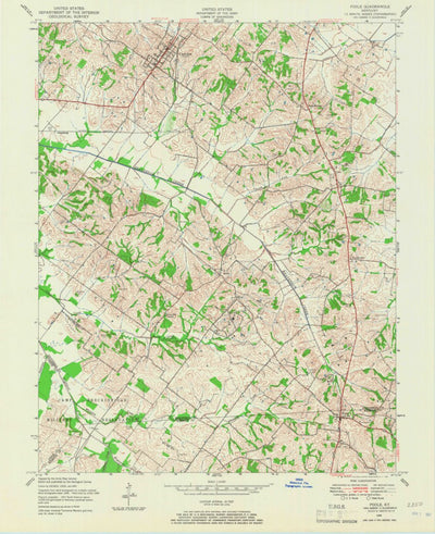 United States Geological Survey Poole, KY (1949, 24000-Scale) digital map