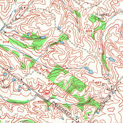 United States Geological Survey Poole, KY (1969, 24000-Scale) digital map
