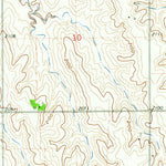 United States Geological Survey Poole NE, NE (1962, 24000-Scale) digital map