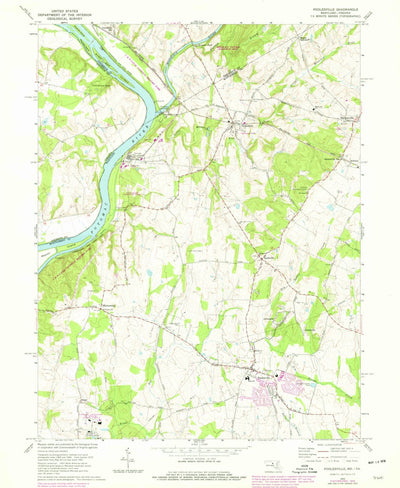 United States Geological Survey Poolesville, MD-VA (1970, 24000-Scale) digital map