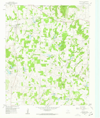United States Geological Survey Poolville, TX (1959, 24000-Scale) digital map