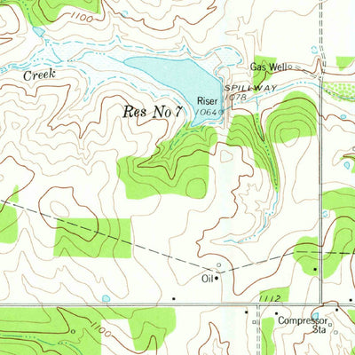 United States Geological Survey Poolville, TX (1959, 24000-Scale) digital map