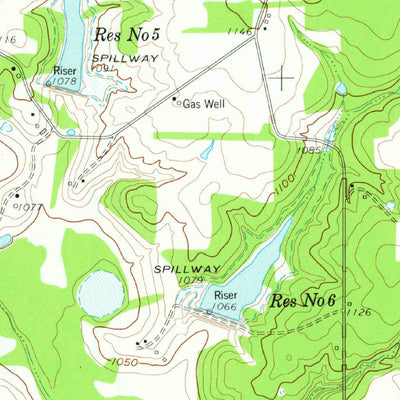 United States Geological Survey Poolville, TX (1959, 24000-Scale) digital map