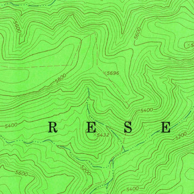 United States Geological Survey Popcorn Canyon, AZ (1966, 24000-Scale) digital map