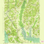 United States Geological Survey Popes Creek, MD (1943, 31680-Scale) digital map