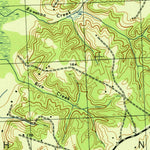 United States Geological Survey Popes Creek, MD (1943, 31680-Scale) digital map