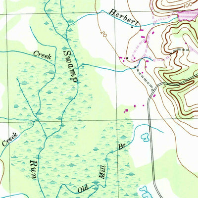 United States Geological Survey Popes Creek, MD (1953, 24000-Scale) digital map