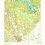 United States Geological Survey Poplar Bluff, MO (1968, 62500-Scale) digital map