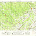 United States Geological Survey Poplar Bluff, MO-AR (1957, 250000-Scale) digital map