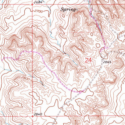 United States Geological Survey Poplar Coulee, MT (1973, 24000-Scale) digital map