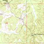 United States Geological Survey Poplar Creek, MS (1966, 24000-Scale) digital map