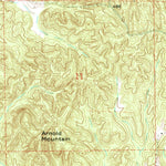 United States Geological Survey Poplar Creek, MS (1966, 24000-Scale) digital map