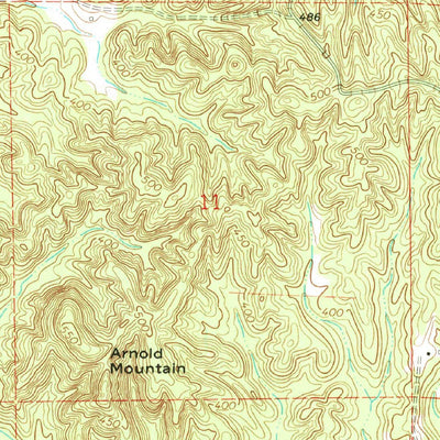 United States Geological Survey Poplar Creek, MS (1966, 24000-Scale) digital map