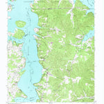 United States Geological Survey Poplar Creek, TN (1949, 24000-Scale) digital map