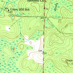 United States Geological Survey Poplar Head, FL (1950, 24000-Scale) digital map