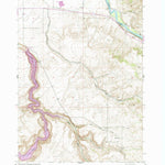 United States Geological Survey Poplar, ID (1951, 24000-Scale) digital map