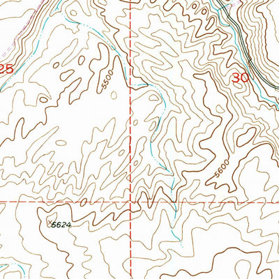 United States Geological Survey Poplar, ID (1951, 24000-Scale) digital map