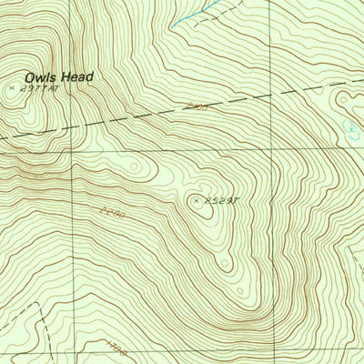 United States Geological Survey Poplar Mountain, ME (1989, 24000-Scale) digital map