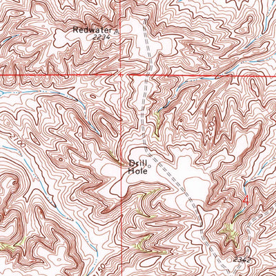 United States Geological Survey Poplar, MT (1972, 24000-Scale) digital map