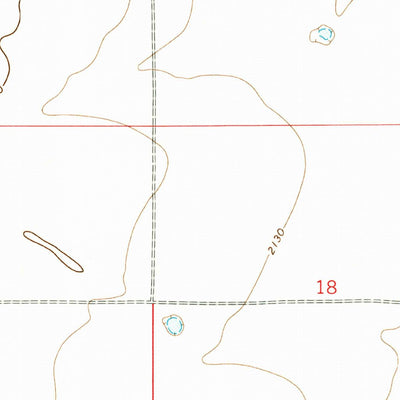 United States Geological Survey Poplar NE, MT (1972, 24000-Scale) digital map